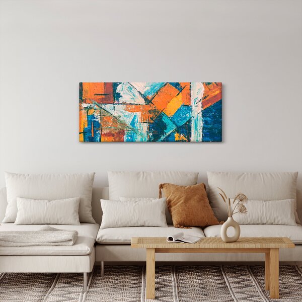 Obraz - Abstrakcia (120x50 cm)