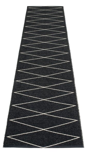 Čierny vnútorný a vonkajší behúň 70x320 cm Max Black – Pappelina