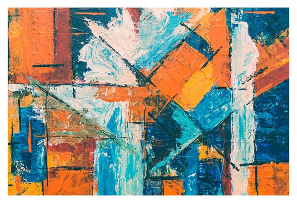 Obraz - Abstrakcia (90x60 cm)