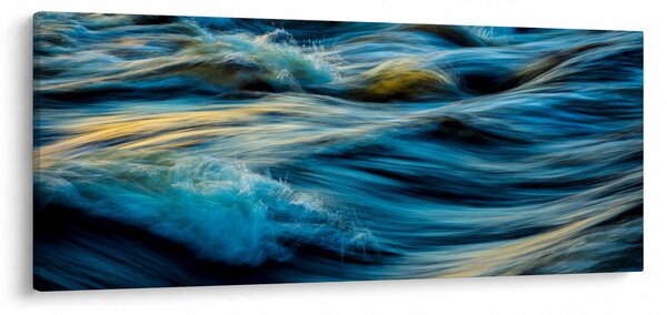 Obraz - Vlny (120x50 cm)