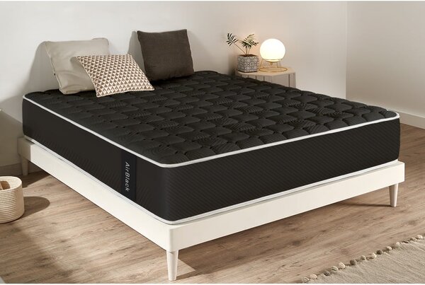Tvrdý penový matrac 140x190 cm Air Black – Moonia