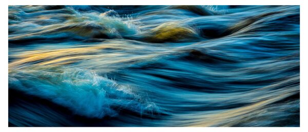 Obraz - Vlny (120x50 cm)