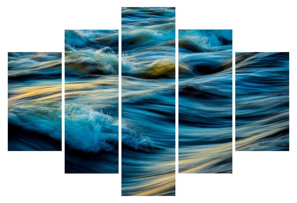 Obraz - Vlny (150x105 cm)