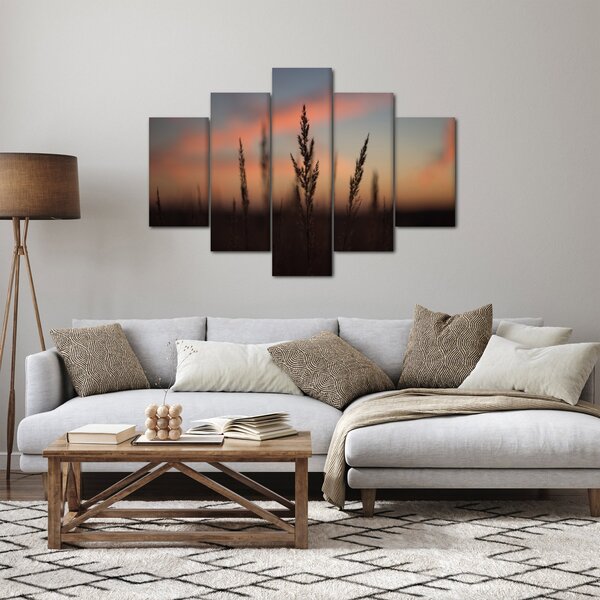 Obraz - Silueta rastliny (150x105 cm)