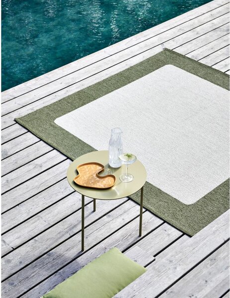 Zeleno-krémový vnútorný a vonkajší koberec 70x120 cm Ilda Pine – Pappelina