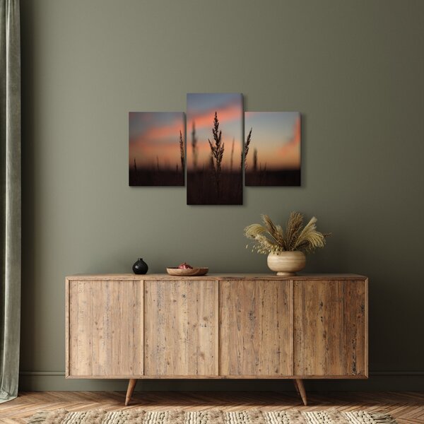 Obraz - Silueta rastliny (90x60 cm)