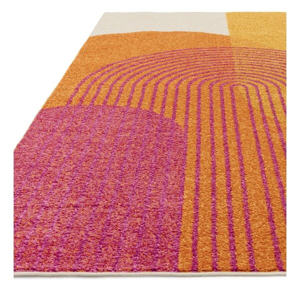 Žlto-oranžový koberec 120x170 cm Muse Orange Retro – Asiatic Carpets