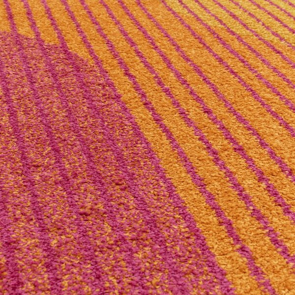 Žlto-oranžový koberec 120x170 cm Muse Orange Retro – Asiatic Carpets