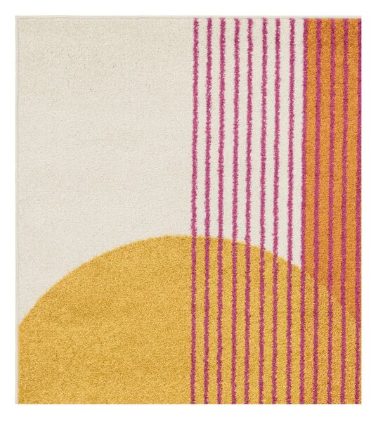 Žlto-oranžový koberec 120x170 cm Muse Orange Retro – Asiatic Carpets