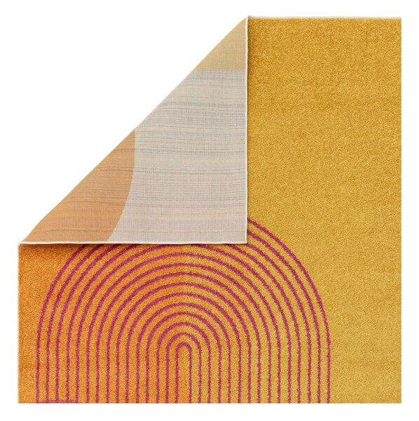 Žlto-oranžový koberec 120x170 cm Muse Orange Retro – Asiatic Carpets