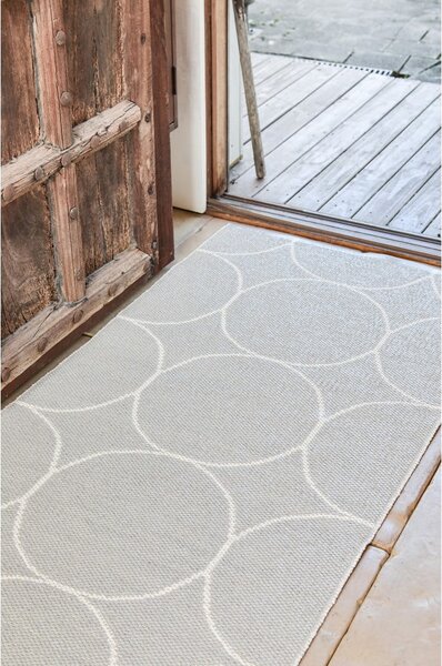 Krémový vnútorný a vonkajší behúň 70x200 cm Boo Linen – Pappelina