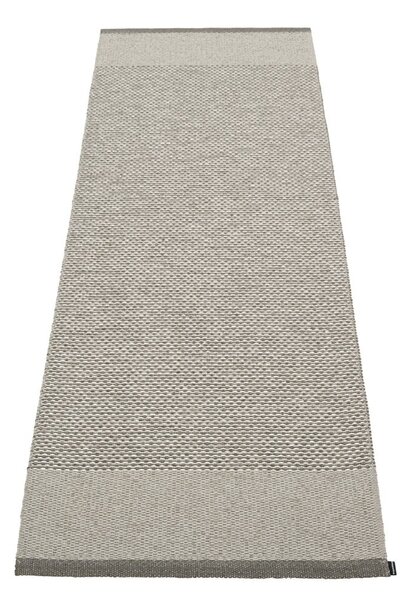 Sivý vnútorný a vonkajší behúň 85x260 cm Edit Warm Grey – Pappelina