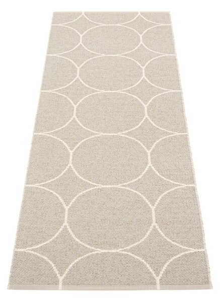 Krémový vnútorný a vonkajší behúň 70x200 cm Boo Linen – Pappelina