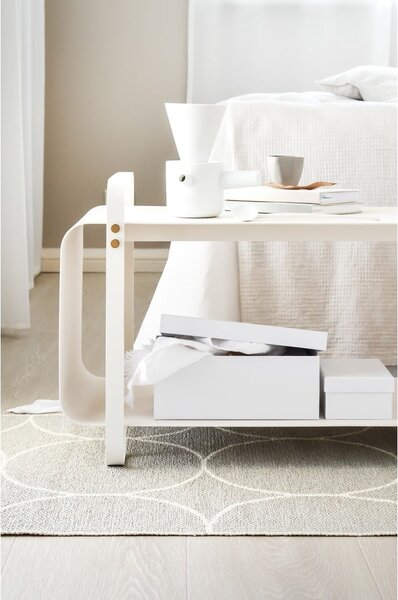Krémový vnútorný a vonkajší behúň 70x200 cm Boo Linen – Pappelina