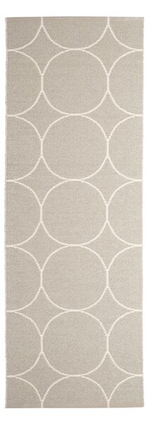 Krémový vnútorný a vonkajší behúň 70x200 cm Boo Linen – Pappelina