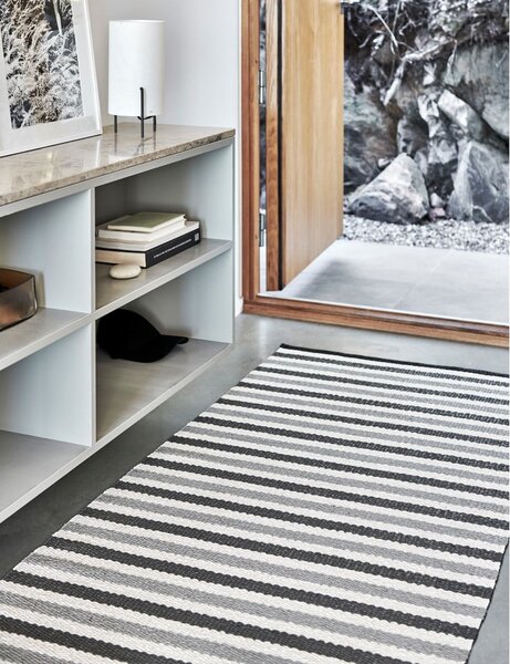 Sivo-béžový vnútorný a vonkajší behúň 70x240 cm Teo Warm Grey – Pappelina