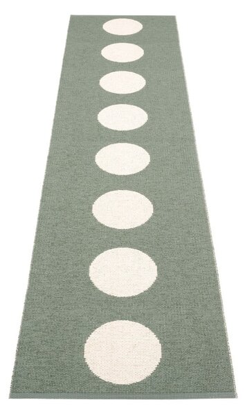 Zelený vnútorný a vonkajší behúň 70x300 cm Vera Army – Pappelina