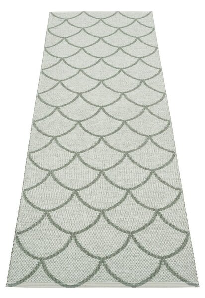 Zelený vnútorný a vonkajší behúň 70x225 cm Kotte Army Sage – Pappelina
