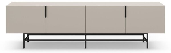 Krémový TV stolík 200x54,5 cm Eldia – Marckeric
