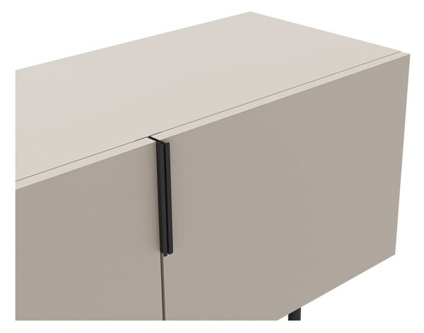 Krémový TV stolík 200x54,5 cm Eldia – Marckeric