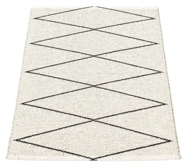 Čierny vnútorný a vonkajší koberec 70x100 cm Max Black – Pappelina