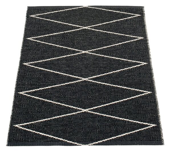 Čierny vnútorný a vonkajší koberec 70x100 cm Max Black – Pappelina