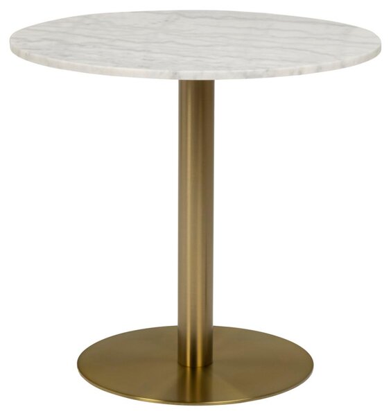 Actona Jedálenský stôl 80 cm Corby biely