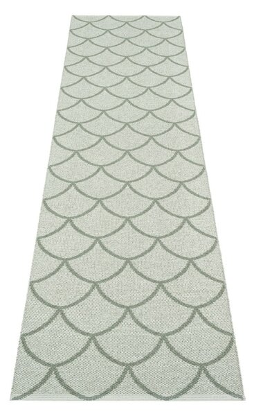 Zelený vnútorný a vonkajší behúň 70x300 cm Kotte Army Sage – Pappelina