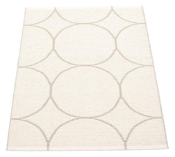 Krémový vnútorný a vonkajší koberec 70x100 cm Boo Linen – Pappelina