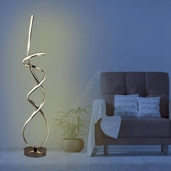 LED dizajnová stojaca lampa 80W + DO (JF2302/CH)