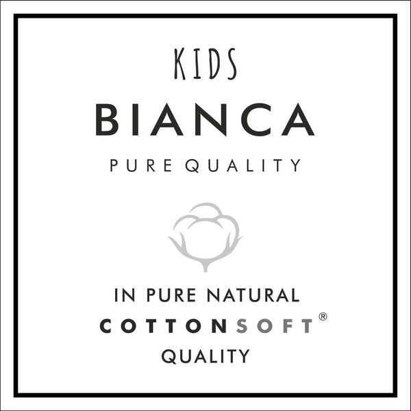 Bielo-béžové bavlnené detské obliečky do postieľky 120x150 cm Transport – Bianca