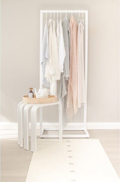Béžovo-krémový vnútorný a vonkajší koberec 70x60 cm Peg Linen Vanilla – Pappelina