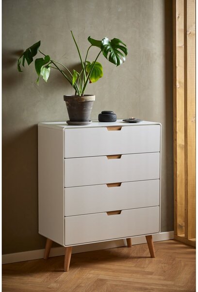 Biela komoda 80x100x40 cm Lowell – Actona