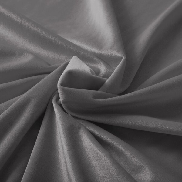 Biante Zamatový prehoz na posteľ Velvet Prémium SVP-017 Tmavo sivý 140x200 cm