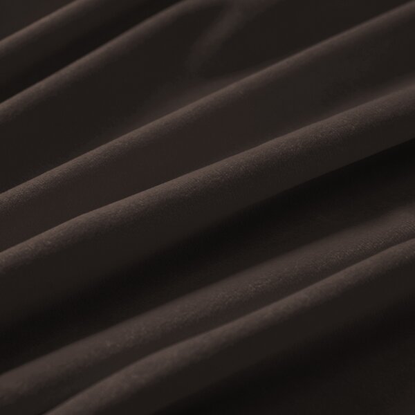 Biante Zamatový oválny obrus Velvet Prémium SVP-016 Tmavo hnedý 100x160 cm