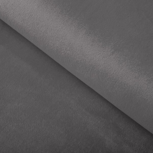 Biante Zamatový prehoz na posteľ Velvet Prémium SVP-017 Tmavo sivý 140x200 cm