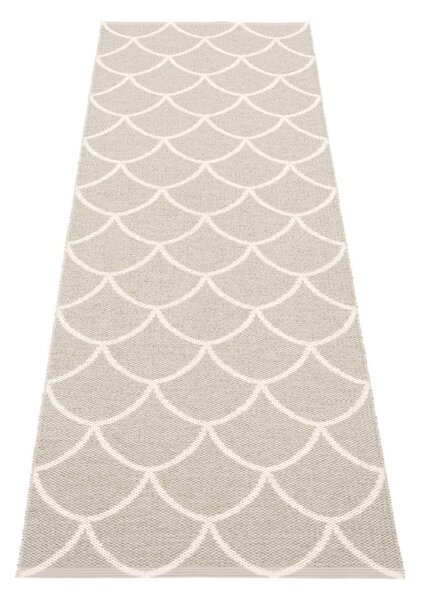 Krémový vnútorný a vonkajší behúň 70x225 cm Kotte Linen – Pappelina