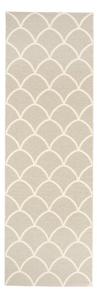 Krémový vnútorný a vonkajší behúň 70x225 cm Kotte Linen – Pappelina