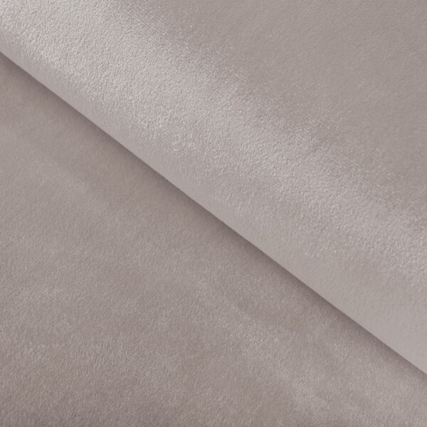 Biante Zamatový prehoz/behúň na posteľ Velvet Prémium SVP-015 Latte 50x140 cm