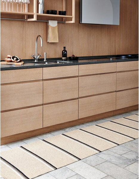 Béžový vnútorný a vonkajší behúň 70x180 cm Olle Mud Beige – Pappelina