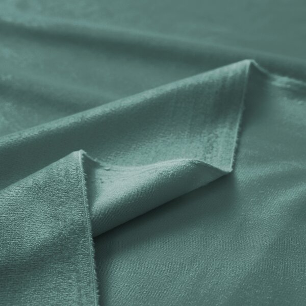 Biante Zamatový záves Velvet Prémium SVP-022 Ľadovo zelený 135x160 cm