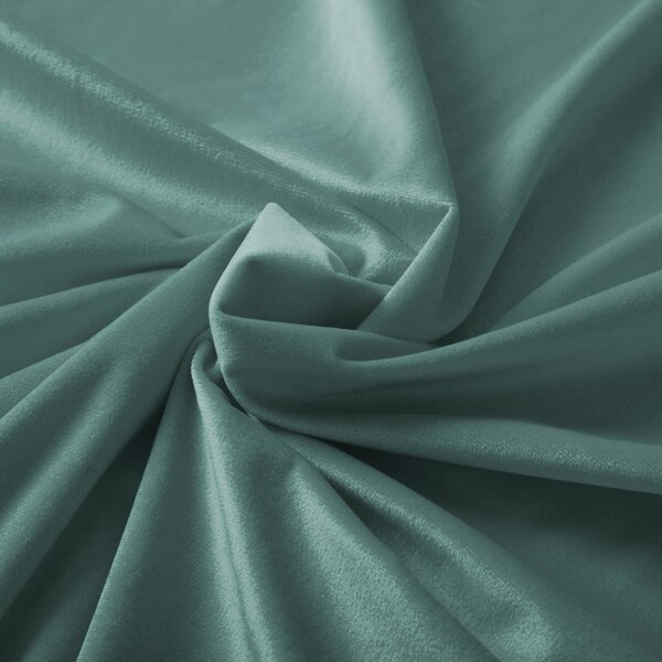 Biante Zamatový oválny obrus Velvet Prémium SVP-022 Ľadovo zelený 100x140 cm