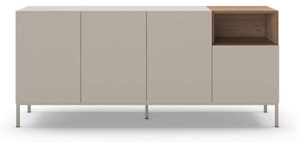 Krémová komoda 180x80 cm Cailin – Marckeric