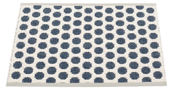 Tmavomodrý vnútorný a vonkajší koberec 70x50 cm Noa Dark Blue – Pappelina