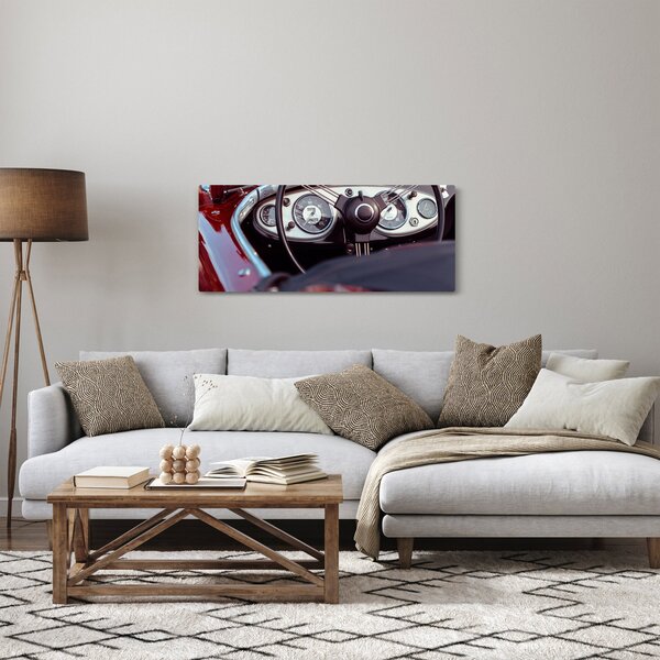 Obraz - Detail automobilu (120x50 cm)