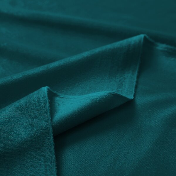 Biante Zamatový záves Velvet Prémium SVP-025 Petrolejový 135x140 cm