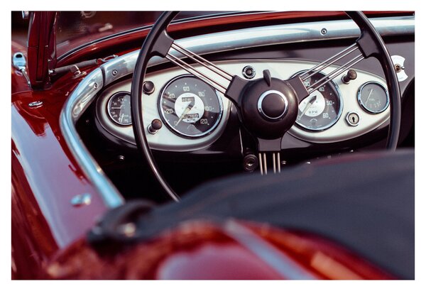 Obraz - Detail automobilu (90x60 cm)