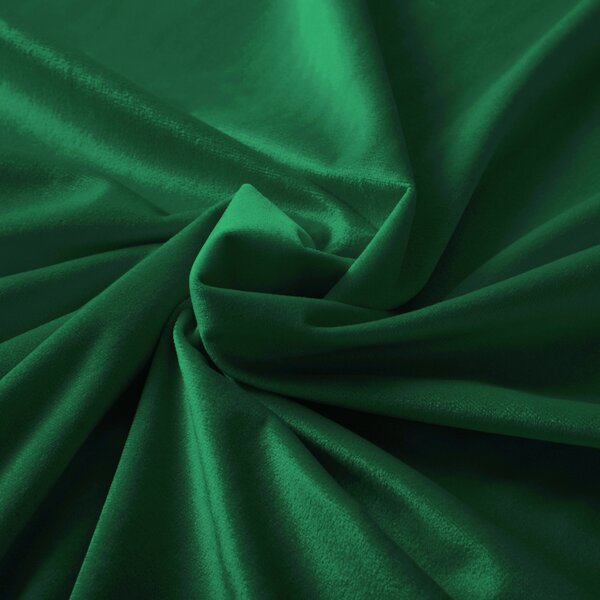 Biante Zamatový behúň na stôl Velvet Prémium SVP-032 Zelený 35x120 cm