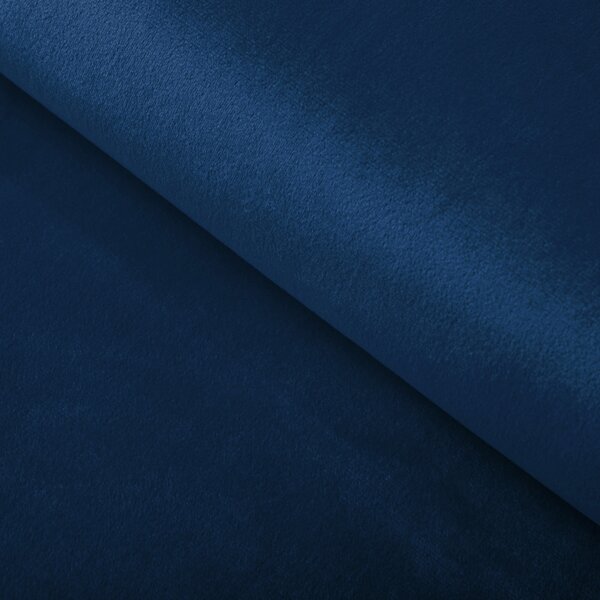 Biante Zamatový prehoz na posteľ Velvet Prémium SVP-029 Námornícka modrá 140x200 cm