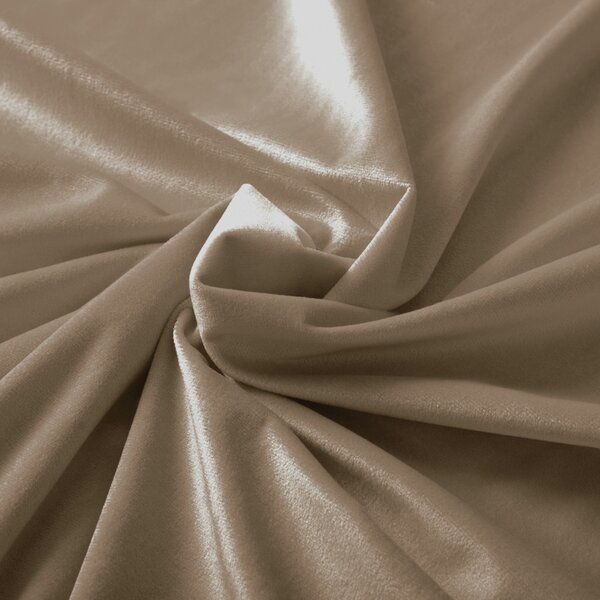Biante Zamatový oválny obrus Velvet Prémium SVP-034 Kávovo hnedý 50x100 cm